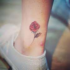 Small Rose Tattoo Ideas For Ladies 6 Thelatestfashiontrends Com Rose Tattoo On Ankle Rose Tattoos For Women Ankle Tattoo