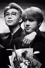 Armys are over the moon after bts' rm and jin greeted them with a special gift today! Jin Bts And Namjoon Image 6948180 On Favim Com