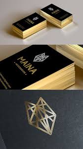 Paired with the raised gold foil, these business cards are a great way to make an impact with prospective clients. Sleek Black And Gold Foil Business Card Design Foil Business Cards Gold Foil Business Cards Business Card Design