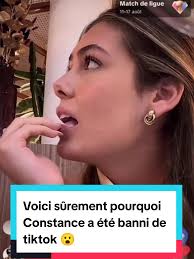 Compte TikTok Constance Secret