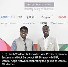 Dentsu aegis network is innovating the way brands. Leading Communications Agency Dentsu Aegis Network Mena Goes Live On Ramco Hcm
