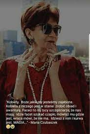 Maria czubaszek studiowała filologię angielską i i dziennikarstwo i na uniwersytecie warszawskim pracę dziennikarską maria czubaszek rozpoczęła jako autorka tekstów reklamowych w audycji. Facebook