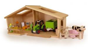 Puppenhaus Elsa Kinder Holz Puppenstube Bauernhof Kinder Holz Bauernhof 5030 Bois