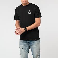 Huf Hologram Tee Black Footshop