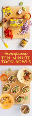 Looking For A Quick An Easy Weeknight Dinner Use Old El Paso Soft Tortilla Taco Bowls To Whip Up Something That S Easy To Fi Mexican Food Recipes Recipes Food