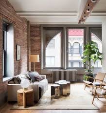 A Petite New York City Loft That Packs A Powerful Style Punch Living Room Loft Loft Design Loft Living