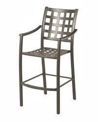 Barstools with back offer more support for you, and somehow they are more comfortable. Stratford Aluminum Outdoor Counter Stool Outdoor Furniture Clover Home Leisure