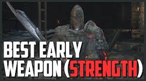 Dark Souls 3 Deep Battle Axe Location Best Early Game Strength Weapon Youtube