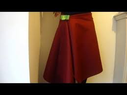 Double points if it adds function and meets a need! Diy No Sew Skirt How To Make A Wrap Over Skirt In 1 Minute
