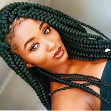jumbo box braids haar styling geflochtene haare boxer zopfe