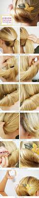Diy Gibson Hair Tuck Tutorial Hair Tuck Hair Styles Hair Tutorial