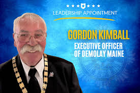 Join us in celebrating the appointment of new DeMolay leaders! DeMolay  International Grand Master Jon Sellars has appointed two outstanding  individuals to executive roles. Please join us in congratulating: Gordon  Kimball, the