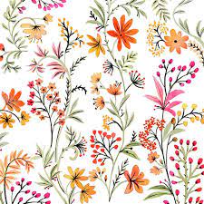 Free for commercial use no attribution required high quality images. Vikkichu Flowers From A Project Illustration Drawing Floral Pattern Flower Pattern Drawing Vintage Flowers Wallpaper Flower Drawing