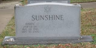 Dr Harry Coleman Sunshine (1945-2000)