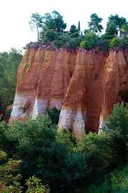 Ochre Quarries Sentier Des Ocres Ochre Path Roussillon Vaucluse France France Travel Provence France Provence