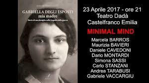 Ci siamo, auguri belli cocca mia. Minimal Mind Gabriella Degli Esposti Mia Madre Anteprima Spettacolo Youtube