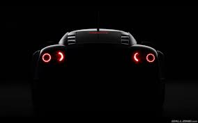 Supercar Rear Lights Hd Desktop Wallpaper Wallzine Com Super Cars Lit Wallpaper Car