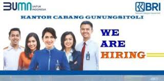 Itulah informasi mengenai lowongan kerja bank bri. Website Pemerintah Kota Gunungsitoli
