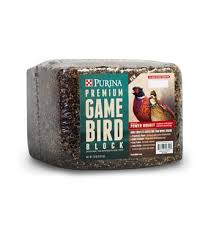 Our game bird selection features different breeds including pheasants, quail, chukar, and many other types. Purina Premium Game Bird Block Wilco Farm Stores