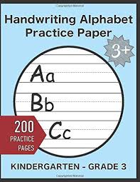 Each of those different types of lined paper printable has various applications. Handwriting Alphabet Practice Paper For Kindergarten To Grade 3 Lined Paper For Handwriting Practice Workbook 200 Blank Handwriting Practice Pages With Dotted Mid Line Blue Lime Learning Lemon 9798668554454 Amazon Com Books