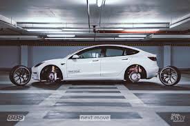 tesla model 3 kw gewindefahrwerk tieferlegung tuning autobild de