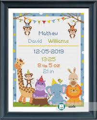 Maybe you would like to learn more about one of these? Cross Stitch Baby Boy Birth Sampler Birth Announcement Etsy Nel 2021 Punto Croce Di Bambino Punto Croce Schemi Punto Croce Gratis