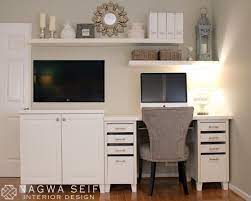 Maybe you would like to learn more about one of these? Nagwa Seif Interior Design Residential Interior Design And Blog Guest Room Office Combo Bedroom Office Combo Master Bedroom Office Combo