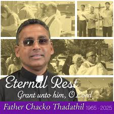 Father Seth Lorenz bestows a first blessing