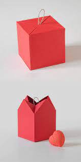 How to make folding lid cardboard boxes out of a single piece of card. 15 Lovely Homemade Gift Boxes