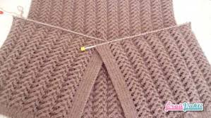 sisle kakaolu yelek ornegi yapilisi videolu aciklamali orguvakti orgu baby knitting patterns ucretsiz orgu