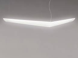 Direct Light Fluorescent Polypropylene Pendant Lamp Mouette Asymmetric By Artemide Pendant Lamp Lamp Pendant Lamp Design