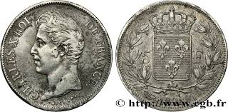 Louis xiv also revoked the edict of nantes, forcing thousands of huguenots into exile. 5 Francs Charles X 2e Type 1828 Nantes F 311 25 Fmd 616847 Modern Coins