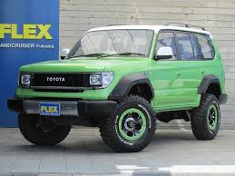 ｆｌｅｘオリジナルの カラーボム 新品パーツや当社オリジナルパーツで作り上げた一台 トヨタ ランドクルーザープラド 3 0 tz ディーゼルターボ 4wd colorbomb fuoristrada