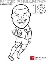 Rsl Coloring Pages Coloring Pages Real Salt Lake Color
