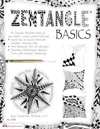 Easy zentangle patterns for beginners step by step instructions from the experts! Zentangle Basics A Creative Art Form Where All You Need Is Paper Pencil Pen Design Originals 25 Basic Tangles Step By Step Turn Drawings Into Art Designs Improve Focus Develop Dexterity Suzanne