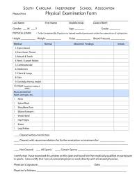 Formulir medical check up mata. 43 Physical Exam Templates Forms Male Female
