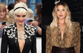 The couple has reportedly split after two years of dating. Photo Cara Delevingne Ashley Benson Spotted Carrying S Ashley Benson Shotoe