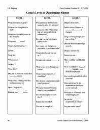 Costas Level Of Questioning Ewa Makai Middle School