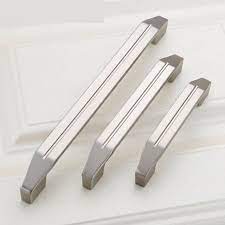 All of our modern kitchen cabinet models can be equipped with a variety of kitchen handles of your choice. Joywa Modern Design Door Handles Wardrobe Drawer Pulls Kitchen Cabinet Knobs Handles For Furniture Handles Hardware Accessories Silver Walmart Canada