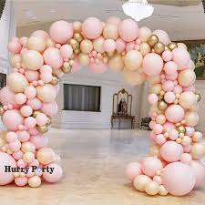 Ask me for a balloon teaches how to make balloon decorations and balloon animals. 142pcs Macaron Pink Metallic Gold Balloon Decoration Baby Shower Girl 1st Birthday Party Decorations Kids Ballon Wedding Bride Ballons Accessories Aliexpress