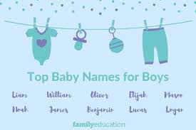 Choosing a family name for your baby boy is still a common tradition, but there are multiple ways to go about it. Popular Boy Names Top 100 Baby Boy Names For 2020 Familyeducation
