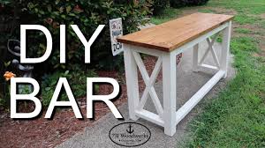 June 23, 2015 diy projects. Super Easy Diy Bar Diy Standing Desk With Woodwork Plans Youtube