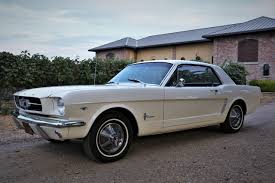 Image result for Wimbledon White 1965 Mustang
