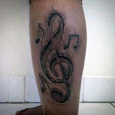 One of the best music tattoos for men out there. 42 Treble Clef Tattoos With Significant Meanings Tattooswin