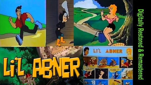 Dave Fleischer Directs Li'l Abner in Sadie Hawkins Day Written by Al Capp -  Screen Copy Found HD