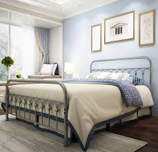 The reason our iron beds are the best quality is because of the brands we carry. 30 Mo Finance Metal Bed Frame Queen Size With Vintage Headboard And Abunda