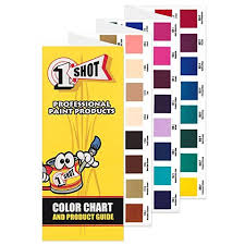 1 Shot Color Chart Set Set Of Color Charts For 1 Shot Brand