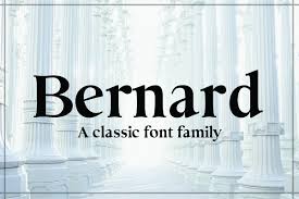 Searching for fonts that look like bernhard modern fs? Bernard A Classic Typeface 277321 Regular Font Bundles Typeface Classic Fonts Modern Serif Fonts