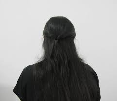 The braiding starts from the base of the neck, goes on in a straight line. Easy College Office Hairstyle For Medium To Long Hair