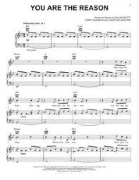 Calum Scott You Are The Reason Sheet Music Notes Chords Score Download Printable Pdf Sheet Music Notes Sheet Music Piano Sheet Music
